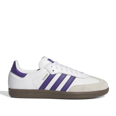 Adidas Samba Adv Shoe White/Purple