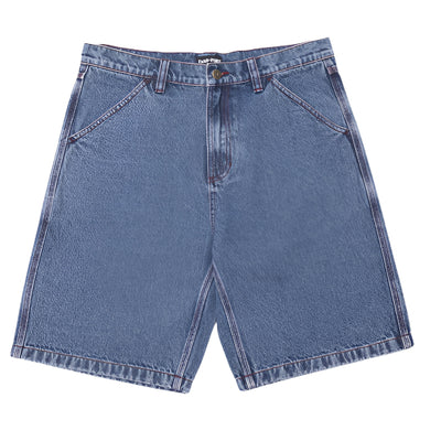 Pass~Port Workers Club Denim Short - Washed Dark Indigo