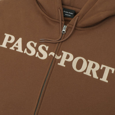 Pass~Port Official Zip Hood - Choc