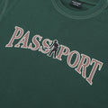 Pass~Port Official Contrast Tee - Washed Forest Green