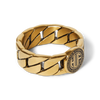 Huf Regional Cuban Link Ring Gold