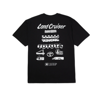 Huf x Toyota Land Cruiser Rosetta T-Shirt Black