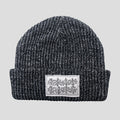 Pass~Port Edible Flowers Beanie - Black / White Speckle