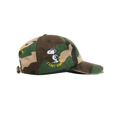 Butter Goods Rats 6 Panel Cap Washed Camo
