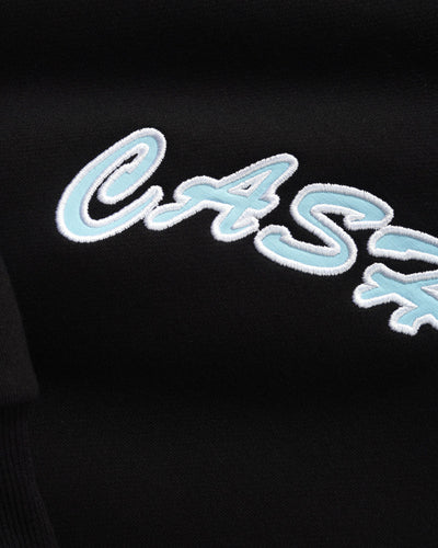 Cash Only Ripstop Logo Applique Hood Black
