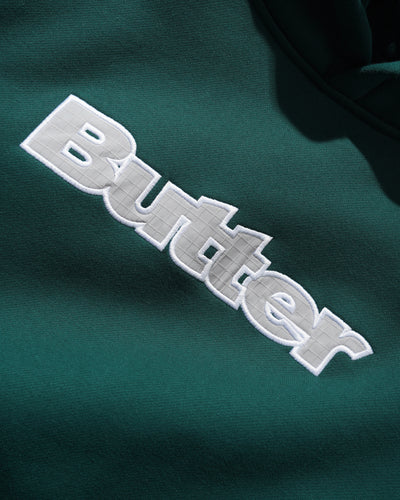 Butter Goods Ripstop Logo Applique Hood Forest