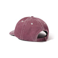 Butter Goods Rounded Logo Cap Washed Burgundy