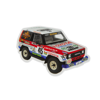 Huf x Toyota Land Cruiser Sahara Rally Magnet