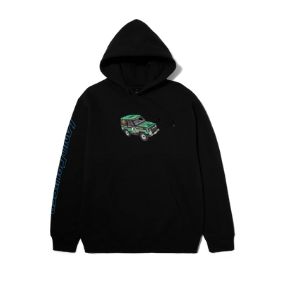 Huf x Toyota Land Cruiser Sahara Rally Hoodie Black