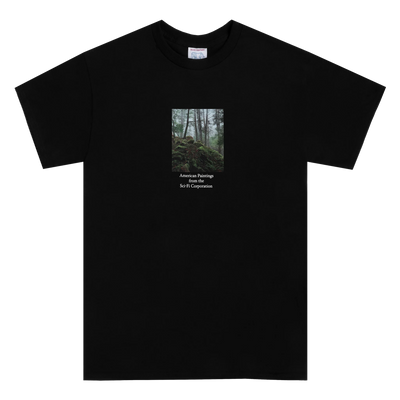 Sci-Fi Fantasy Forest Tee Black