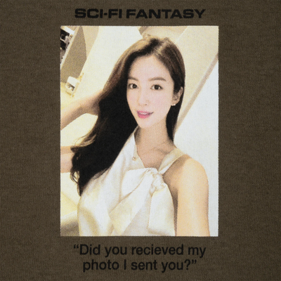 Sci-Fi Fantasy Catfish Tee Olive