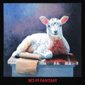 Sci-Fi Fantasy Lamb Tee Black