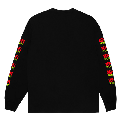 Sci-Fi Fantasy Sports Longsleeve Tee Black