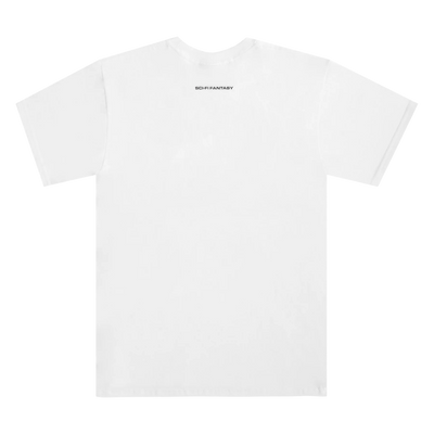 Sci-Fi Fantasy Waterfall Tee White
