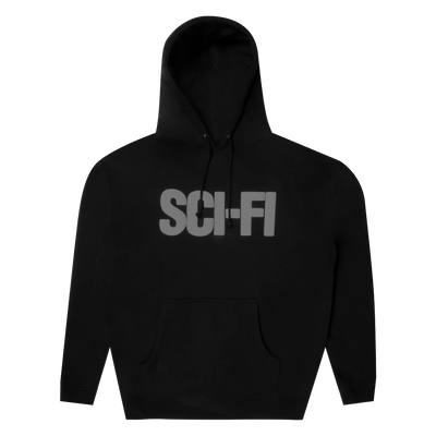 Sci-Fi Fantasy Big Logo Hood Black