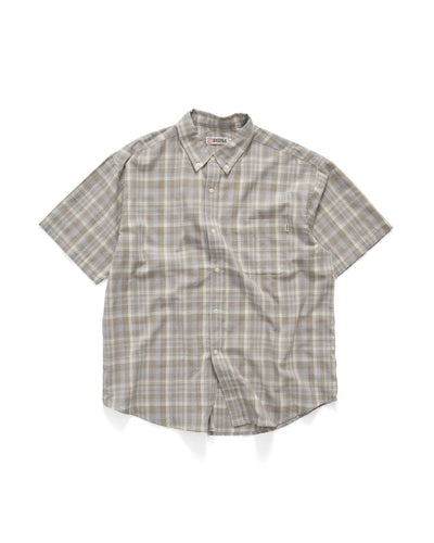 S-Double Bonnie Classic Short Sleeve Shirt Grey