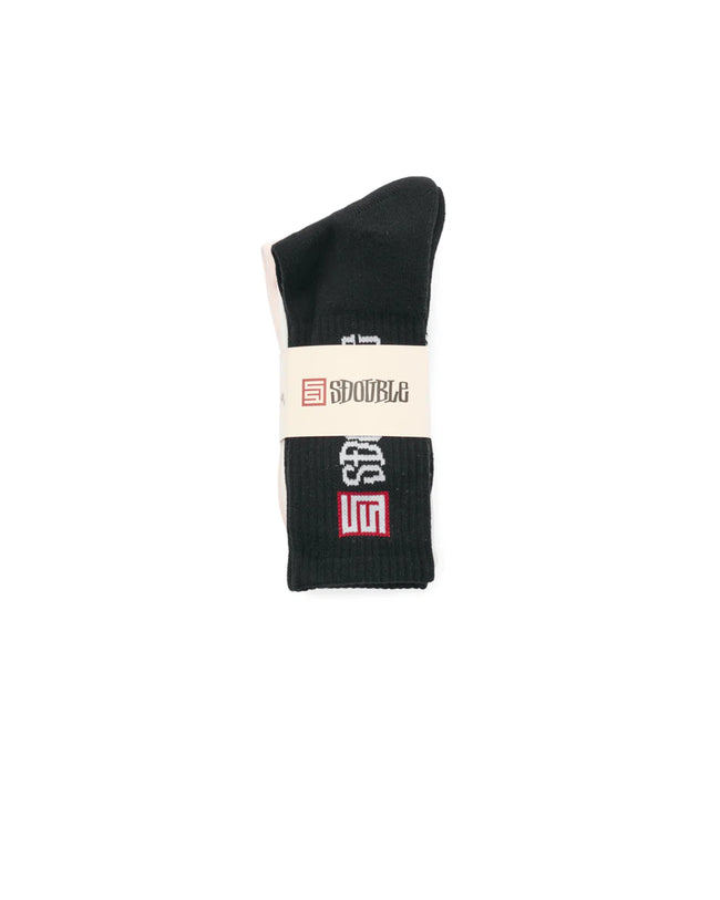 S-Double S Cube Mid Block Sock 3 Pack