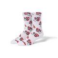 Huf Shrooms Sock White/Red