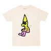 Quasi Sitting T-Shirt Cream