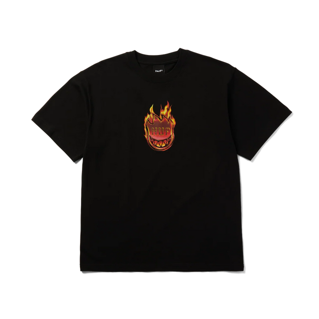 Huf X Spitfire Galaxies T-Shirt Black