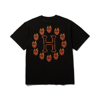 Huf X Spitfire Galaxies T-Shirt Black