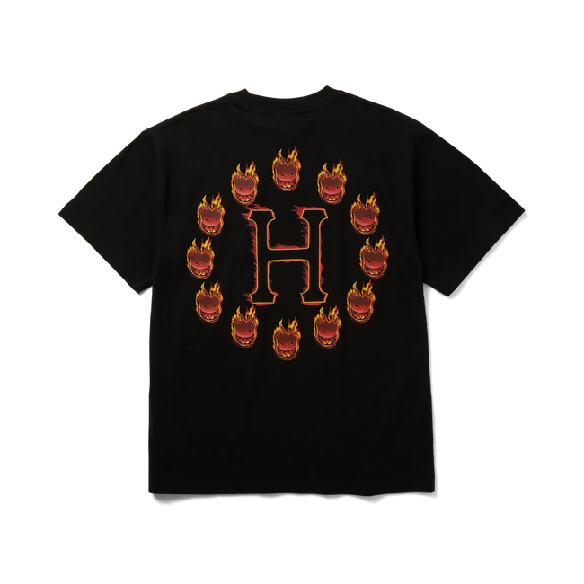 Huf X Spitfire Galaxies T-Shirt Black