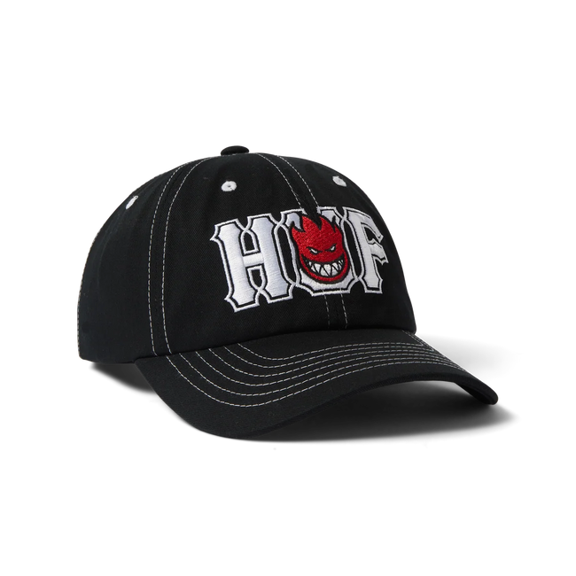 Huf X Spitfire Union Snapback Cap Black