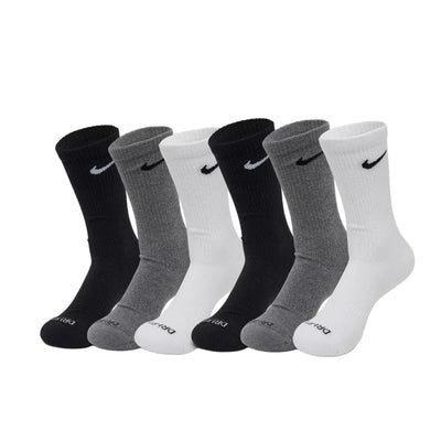Nike SB Everyday Plus Cushioned Training Crew Socks (6 Pairs) multi