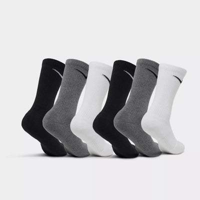 Nike SB Everyday Plus Cushioned Training Crew Socks (6 Pairs) multi
