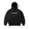 Butter Goods Satin Logo Applique Pullover Hood Black