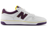 New Balance Numeric 480 PST Shoe White w Purple