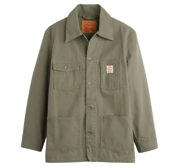Levi's Men's Berkley Chore Coat - Dried Oregano Ltwt Canvas