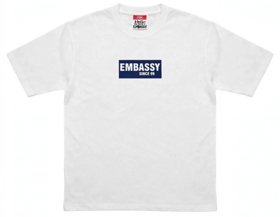 Embassy Box Logo Tee White