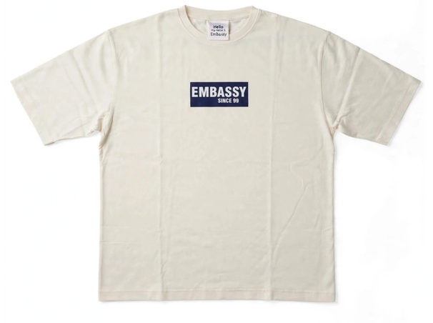 Embassy Box Logo Tee Off White
