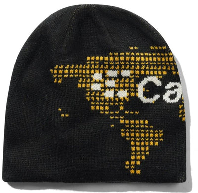 Cash Only Business Skully Beanie Black