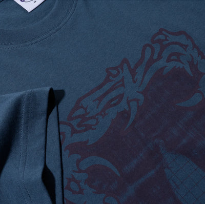 Polar Passing Resemblance Tee Grey Blue
