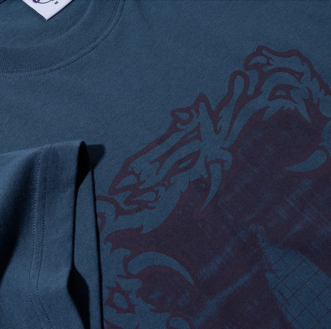 Polar Passing Resemblance Tee Grey Blue