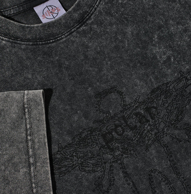 Polar Acid Tee Soul Washed Black