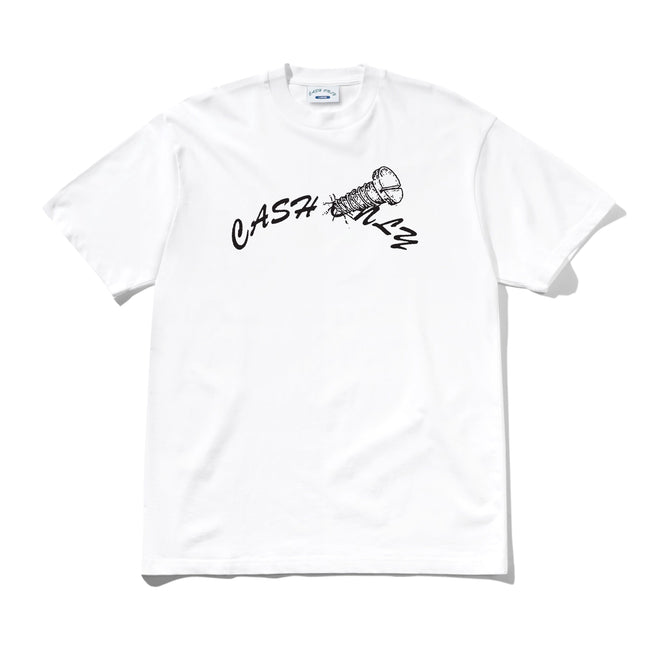Cash Only Screw Logo Tee White