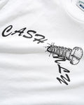 Cash Only Screw Logo Tee White
