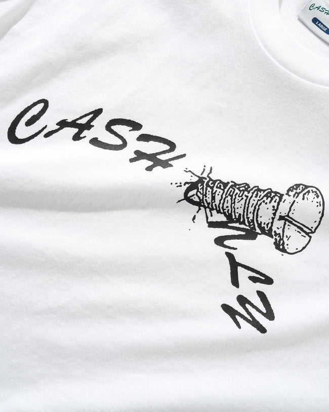 Cash Only Screw Logo Tee White