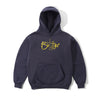 Butter Goods Scribble Pullover Hood Lead Blue