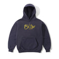 Butter Goods Scribble Pullover Hood Lead Blue