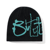 Butter Goods Scribble Skully Beanie Black
