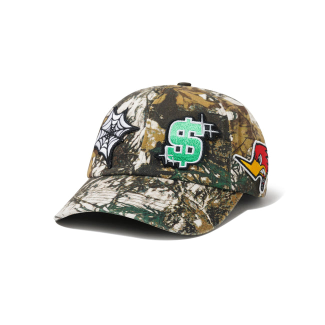 Cash Only Service 6 Panel Cap Camo