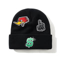 Cash Only Service Beanie Black