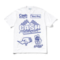Cash Only Service Tee White