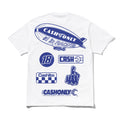 Cash Only Service Tee White