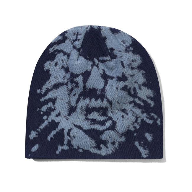 Butter Goods Shout Skully Beanie Navy