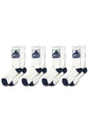 Xlarge Classic OG Sock 4-Pack White/Navy